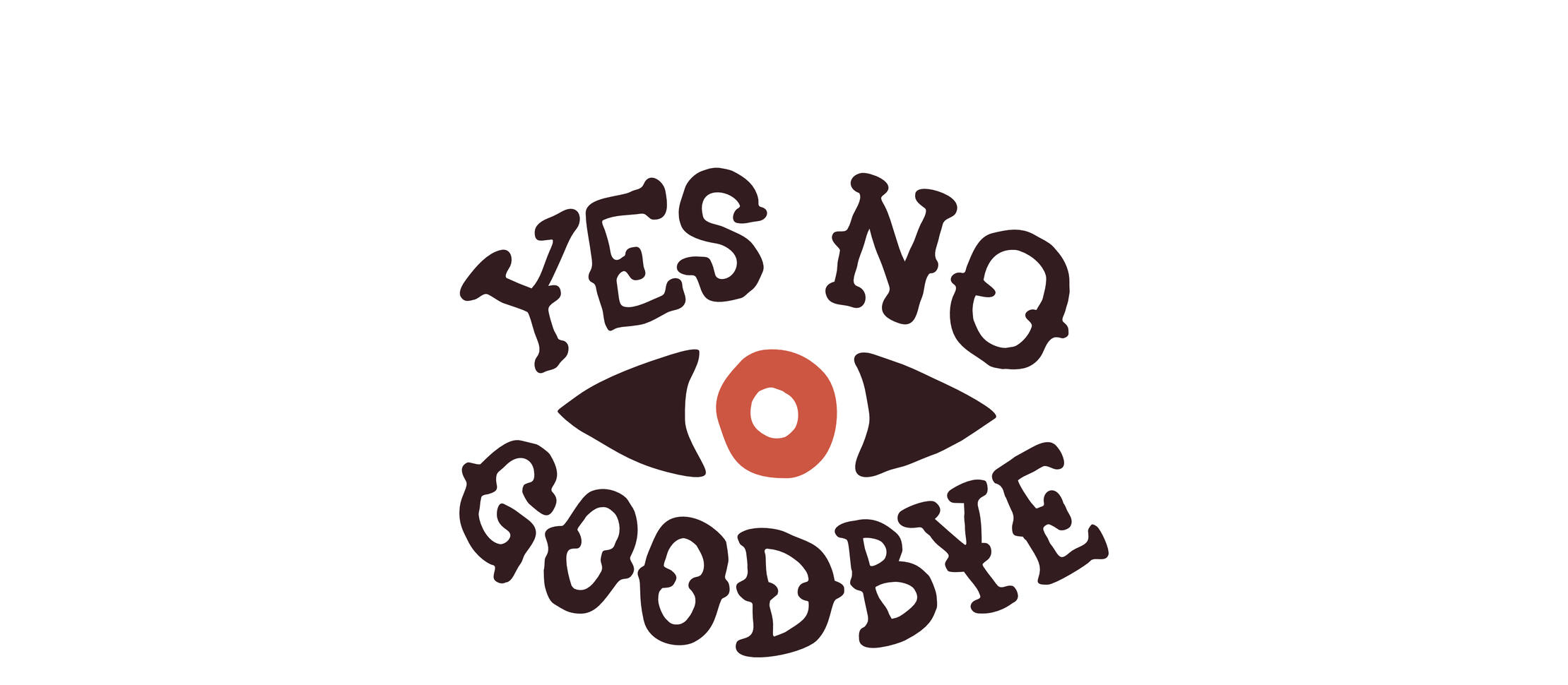 Yes No Goodbye Logo